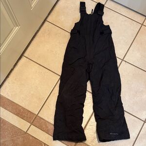 Columbia Black Insulated Snow Bib, size S